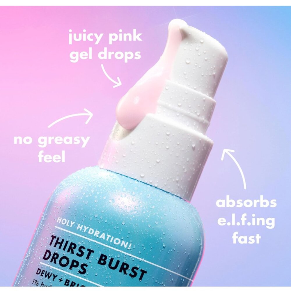 e.l.f. SKIN Holy Hydration! Thirst Burst Drops, Serum For A Radiant Complexion